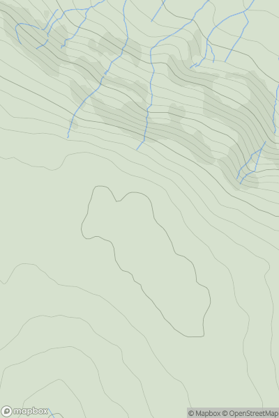 Thumbnail image for Noon Hill showing contour plot for surrounding peak