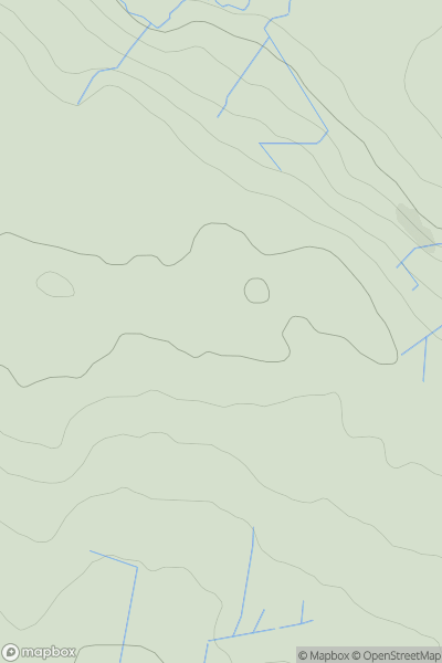 Thumbnail image for Hodgson Moor showing contour plot for surrounding peak