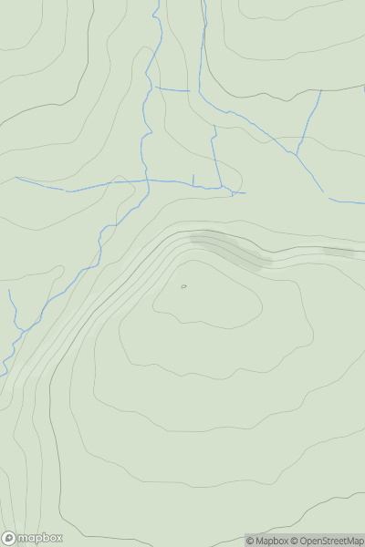 Thumbnail image for Riccal Heads showing contour plot for surrounding peak