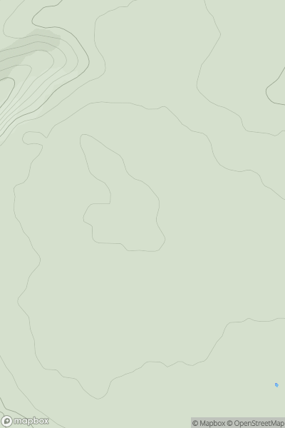 Thumbnail image for Ganton Wold showing contour plot for surrounding peak