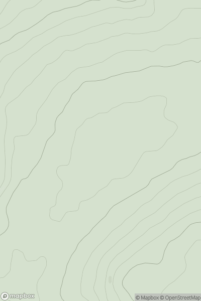 Thumbnail image for Nunburnholme Wold showing contour plot for surrounding peak