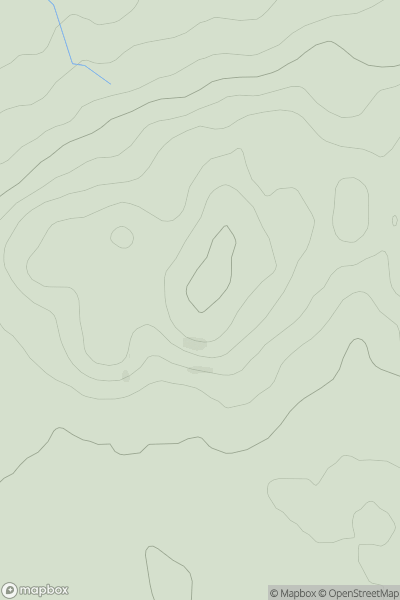 Thumbnail image for Upsall Hill showing contour plot for surrounding peak