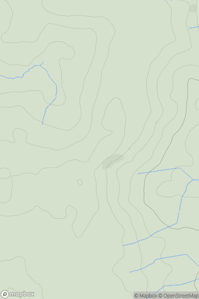 Thumbnail image for Castcliffe Hill showing contour plot for surrounding peak
