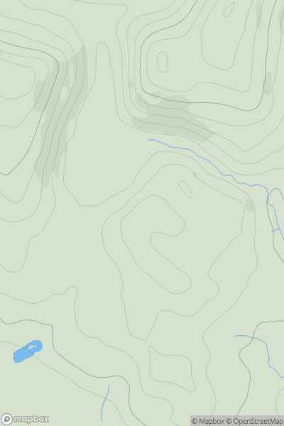 Thumbnail image for Thicket Hill showing contour plot for surrounding peak
