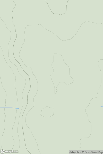 Thumbnail image for Little Beech Hill showing contour plot for surrounding peak