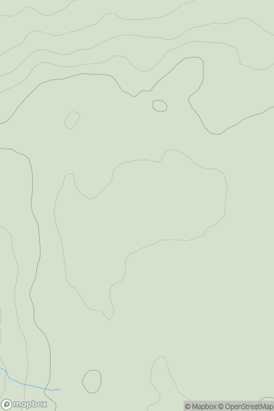 Thumbnail image for Bulla Moor showing contour plot for surrounding peak