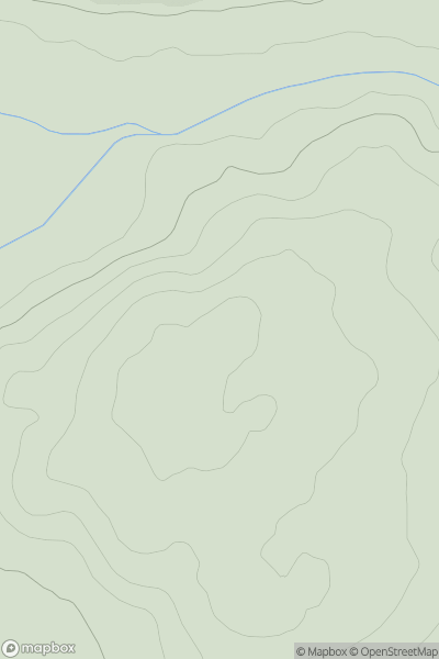 Thumbnail image for High Stittenham showing contour plot for surrounding peak