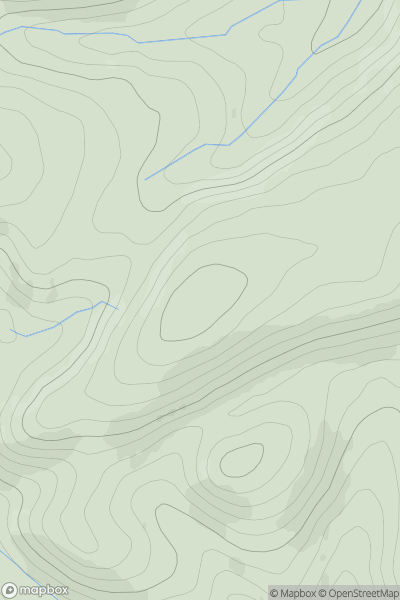 Thumbnail image for Hergan showing contour plot for surrounding peak