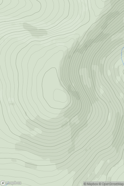 Thumbnail image for Benyellary showing contour plot for surrounding peak