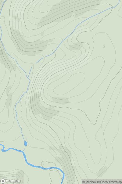 Thumbnail image for Waverhous Wood showing contour plot for surrounding peak