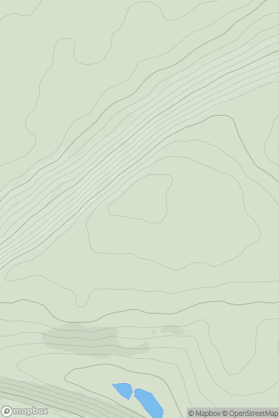 Thumbnail image for Brampton Scar showing contour plot for surrounding peak