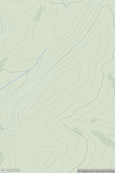 Thumbnail image for Dionscourt Hill showing contour plot for surrounding peak