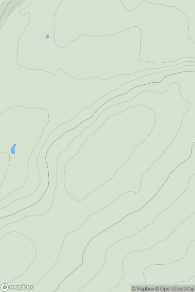 Thumbnail image for Dove Hill showing contour plot for surrounding peak