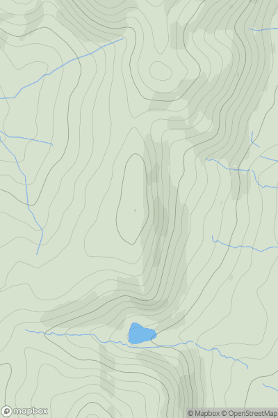 Thumbnail image for Swinyard Hill showing contour plot for surrounding peak
