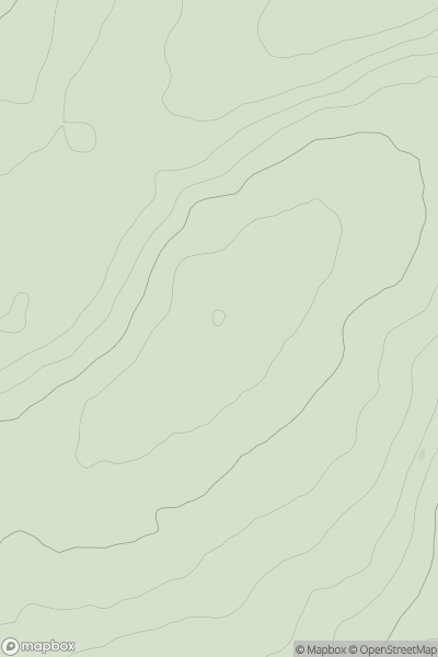 Thumbnail image for Bourton Westwood showing contour plot for surrounding peak