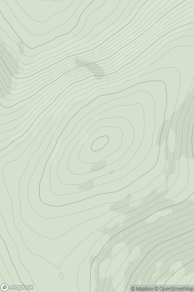 Thumbnail image for Cairnsgarroch showing contour plot for surrounding peak