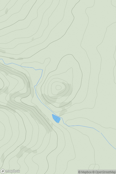 Thumbnail image for Birtley Knoll showing contour plot for surrounding peak