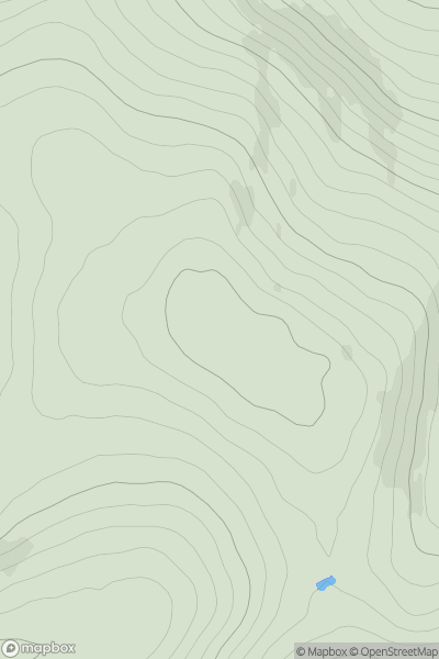 Thumbnail image for Caerloch Dhu (Shalloch on Minnoch North Top) showing contour plot for surrounding peak