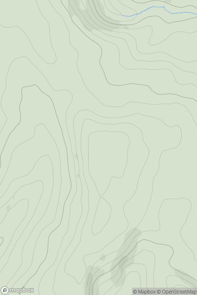 Thumbnail image for Blake's Wood showing contour plot for surrounding peak