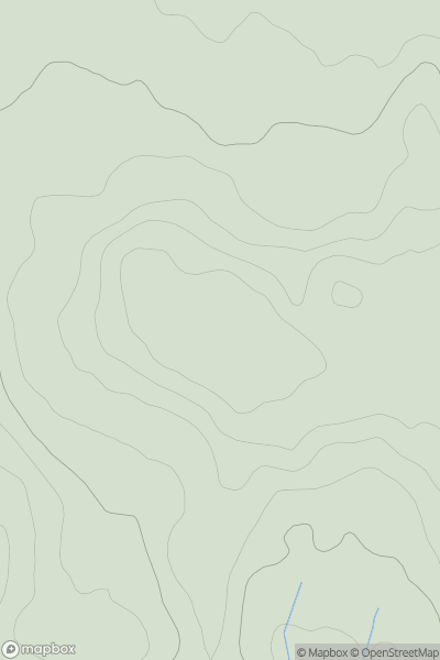 Thumbnail image for Shirlett Common showing contour plot for surrounding peak