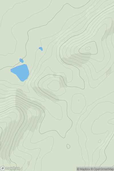 Thumbnail image for Lawrence's Hill showing contour plot for surrounding peak
