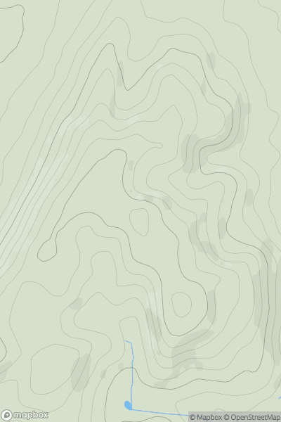 Thumbnail image for Oyster Hill showing contour plot for surrounding peak