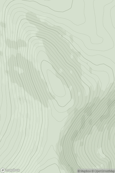 Thumbnail image for Coran of Portmark (Corran of Portmark) showing contour plot for surrounding peak