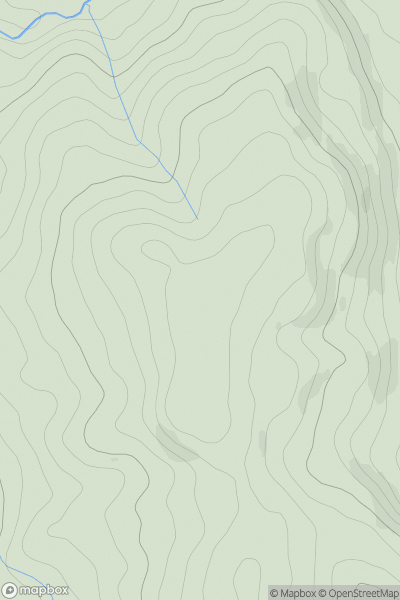 Thumbnail image for Birchwood showing contour plot for surrounding peak