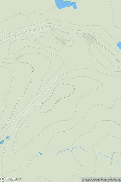 Thumbnail image for Fetch Hill showing contour plot for surrounding peak