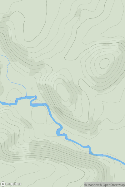 Thumbnail image for The Leathers showing contour plot for surrounding peak