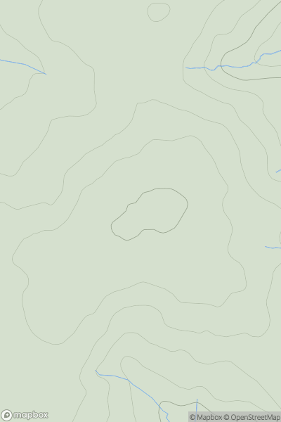 Thumbnail image for Munderfield Stocks showing contour plot for surrounding peak
