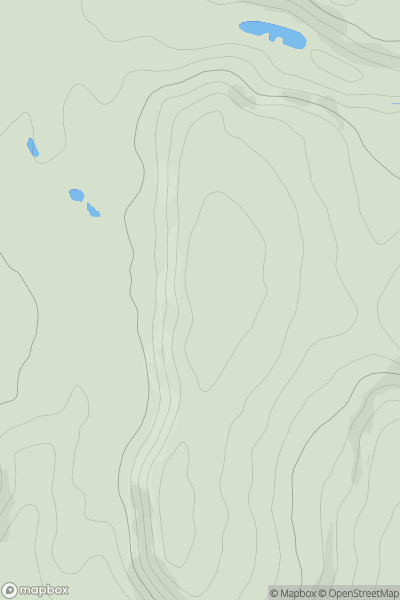 Thumbnail image for Kenstone Hill showing contour plot for surrounding peak