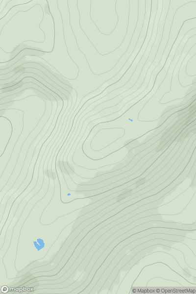 Thumbnail image for Millfore SW Top showing contour plot for surrounding peak