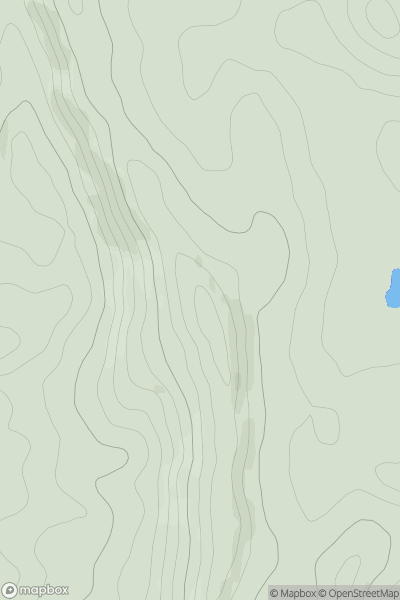 Thumbnail image for Rodge Hill showing contour plot for surrounding peak