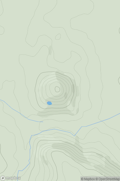 Thumbnail image for Butthouse Knapp showing contour plot for surrounding peak