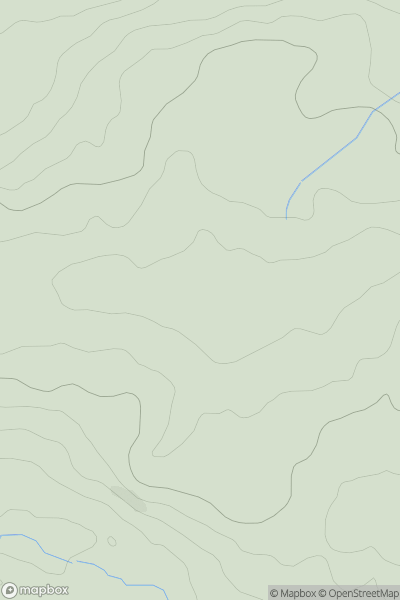 Thumbnail image for Priory Wood showing contour plot for surrounding peak
