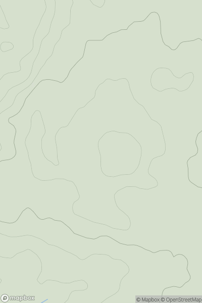 Thumbnail image for Wrottesley Hill showing contour plot for surrounding peak