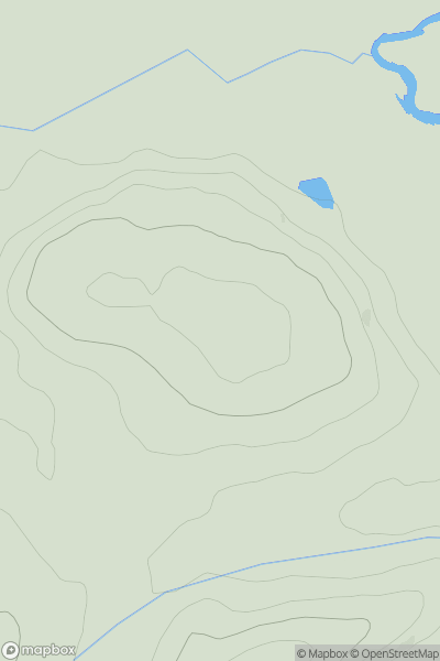 Thumbnail image for Brandon Camp showing contour plot for surrounding peak