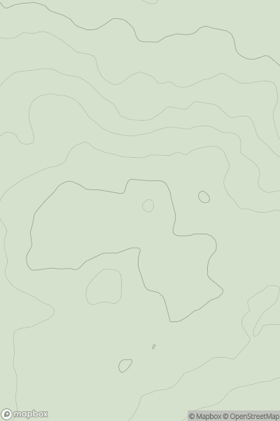 Thumbnail image for Wirswall Hill showing contour plot for surrounding peak