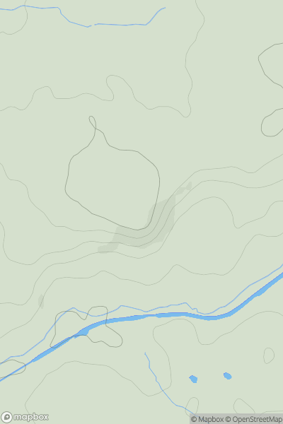 Thumbnail image for Tettenhall Wood showing contour plot for surrounding peak