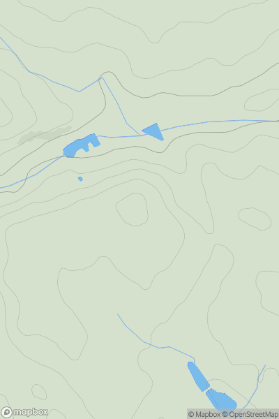 Thumbnail image for Nordley Common showing contour plot for surrounding peak