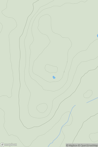 Thumbnail image for Charlton Hill showing contour plot for surrounding peak