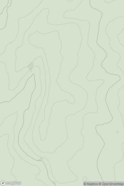 Thumbnail image for Hampton Valley Hill showing contour plot for surrounding peak