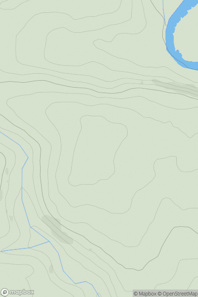 Thumbnail image for Kidley Hill showing contour plot for surrounding peak
