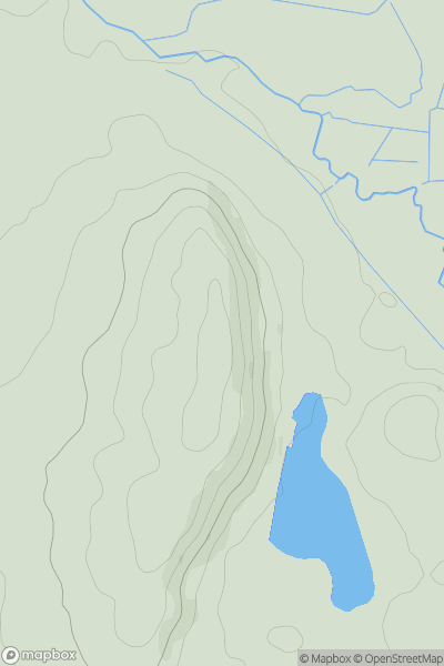 Thumbnail image for Chetwynd Park showing contour plot for surrounding peak