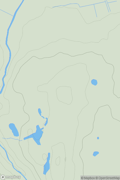 Thumbnail image for Stanwardine Park showing contour plot for surrounding peak