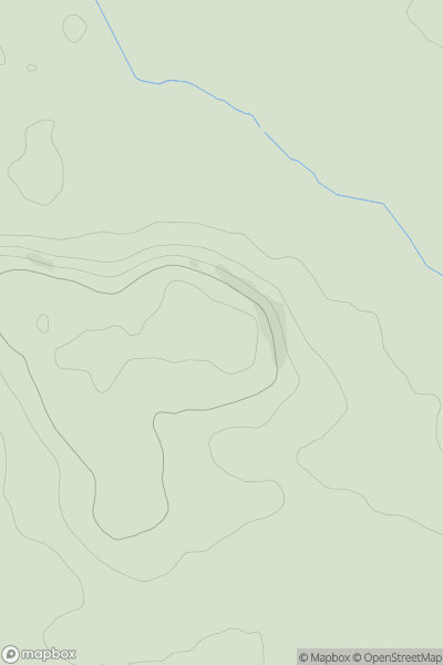 Thumbnail image for Ashgrove Hill showing contour plot for surrounding peak