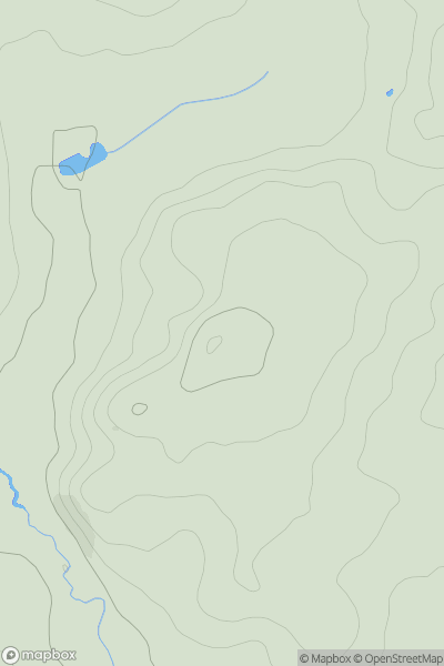 Thumbnail image for Astley Hill showing contour plot for surrounding peak