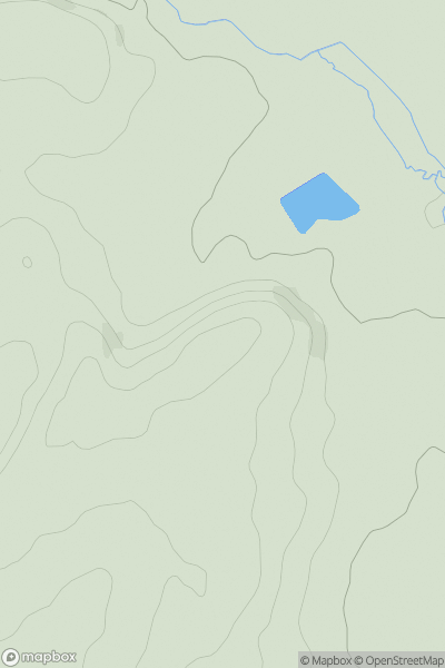 Thumbnail image for Hazeldine Hill showing contour plot for surrounding peak