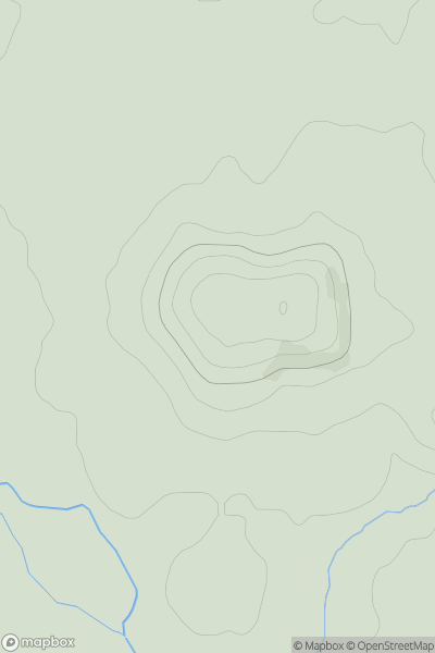 Thumbnail image for Limbury Hill showing contour plot for surrounding peak